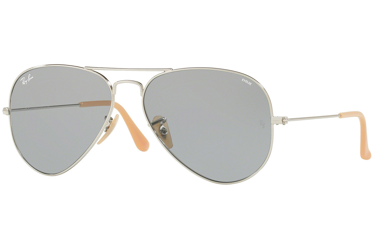 ray ban aviator evolve blue