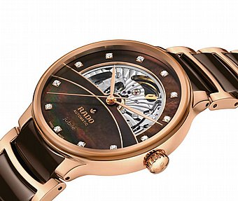 Centrix Automatic Diamonds Open Heart RADO R30028902
