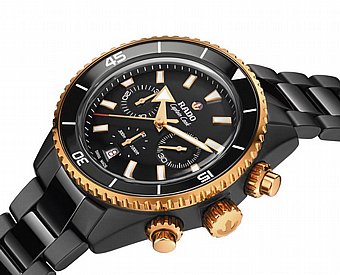 Captain Cook High-Tech Ceramic Automatic Chronograph RADO R32190153