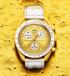���� �� ���� Omega X Swatch MISSION TO THE SUN