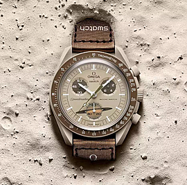 ���� �� ���� Omega X Swatch Mission to Saturn