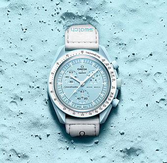 ���� �� ���� Swatch x Omega Moonswatch Mission To Uranus