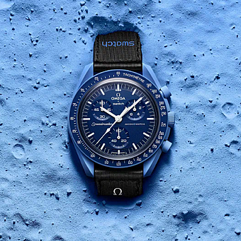 ���� �� ���� Swatch x Omega Moonswatch Mission To Neptune