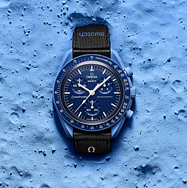���� �� ���� Swatch x Omega Moonswatch Mission To Neptune