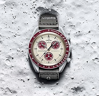 ���� �� ���� Swatch x Omega Moonswatch Mission To Pluto