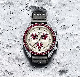���� �� ���� Swatch x Omega Moonswatch Mission To Pluto