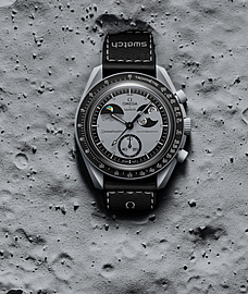 שעון לגבר Swatch x Omega MISSION TO EARTHPHASE שעון לגבר Swatch x Omega MISSION TO EARTHPHASE