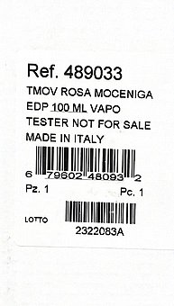  Tester The Merchant Of Venice Rosa Moceniga EDP For Women 100ML ���� ���� ������� ��� ����� 100 �"�	