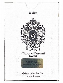 ������� ����� ���� ������� ������ �������� �� ������ 100�� TESTER Tiziana Terenzi Unisex Casanova Extrait De Parfum Spray