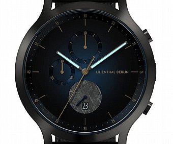 Lilienthal CHRONO | Meteorite III anthracite