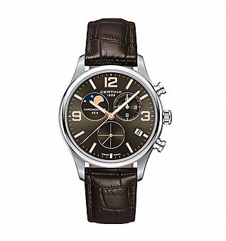 ���� �� ������� DS-8 Moon Phase Chronograph Brown  C0334601608700