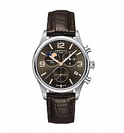 ���� �� ������� DS-8 Moon Phase Chronograph Brown  C0334601608700