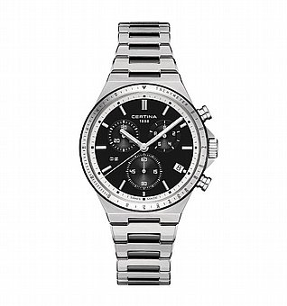 ���� �� �DS-7 Chronograph Black Certina C0434172205100 ������