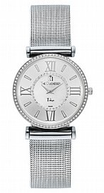 שעון מוכסף משובץ זרקונים DU-TOSSSRS0 שעון מוכסף משובץ זרקונים DU-TOSSSRS0