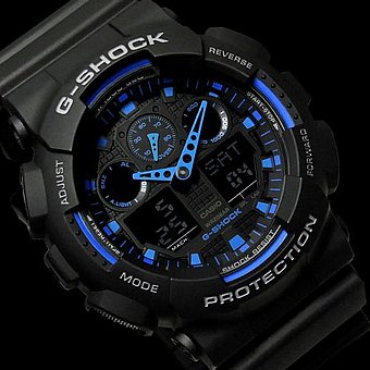  ���� �� ������ Casio G-Shock GA-100-1A2