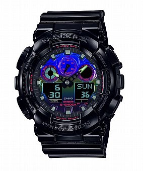 ���� �� ������ Casio G-Shock GA-100RGB-1A ����