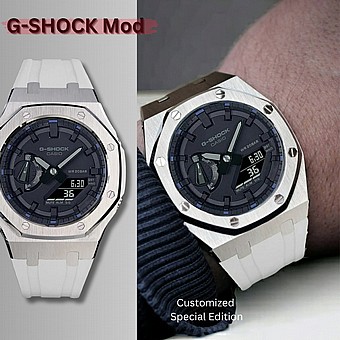 Gshock Watch Watch Casio Royal Oak Kit G-Shock GA-2100 'Casio-oak