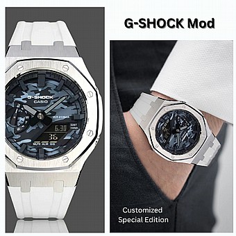 G-SHOCK MOD GLD/BLK GA-2100-1 A1 