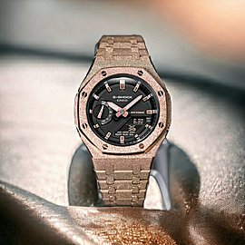 G-SHOCK MOD GLD/BLK GA-2100VB 