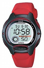 שעונים לנשים קסיו אדום Casio LW-200-4AVDF שעונים לנשים קסיו אדום Casio LW-200-4AVDF