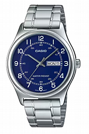 שעון לגבר CASIO MTP-V006D-2BU שעון לגבר CASIO MTP-V006D-2BU