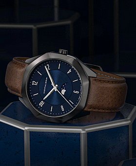 Lilienthal Octacmoon | Dark Silver
