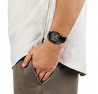 ���� ������� ���� ����  True Square Automatic Open Heart R27086152 RADO 