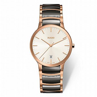 ���� ���� ����  Rado Centrix Ceramic and Rose Gold R30554022 