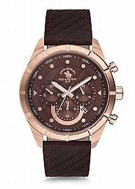 שעון יד אנלוגי SANTA BARBARA POLO RACQUET CLUB WATCHES SB.10.1125.3 שעון יד אנלוגי SANTA BARBARA POLO RACQUET CLUB WATCHES SB.10.1125.3