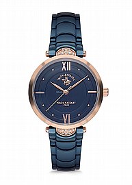 שעון יד אנלוגי SANTA BARBARA POLO RACQUET CLUB WATCHES SB.10.1136.2 שעון יד אנלוגי SANTA BARBARA POLO RACQUET CLUB WATCHES SB.10.1136.2