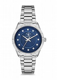 שעון יד אנלוגי SANTA BARBARA POLO RACQUET CLUB WATCHES SB.5.1173.2 שעון יד אנלוגי SANTA BARBARA POLO RACQUET CLUB WATCHES SB.5.1173.2