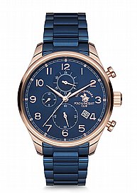 שעון יד אנלוגי SANTA BARBARA POLO RACQUET CLUB WATCHES SB.5.1176.2 שעון יד אנלוגי SANTA BARBARA POLO RACQUET CLUB WATCHES SB.5.1176.2