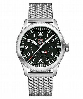 LUMINOX P-38 LIGHTNING� Black Mesh