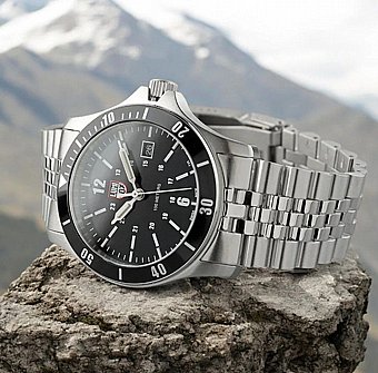 LUMINOX Sport Timer Stainless Steel Black