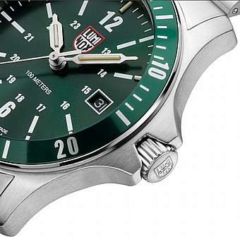 LUMINOX Sport Timer Stainless Steel Green