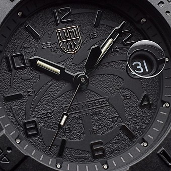 Luminox Navy SEAL Military Blackout  XS.3601.BO.NSF